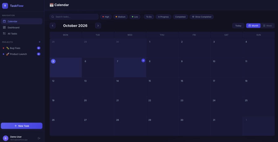 TaskFlow preview
